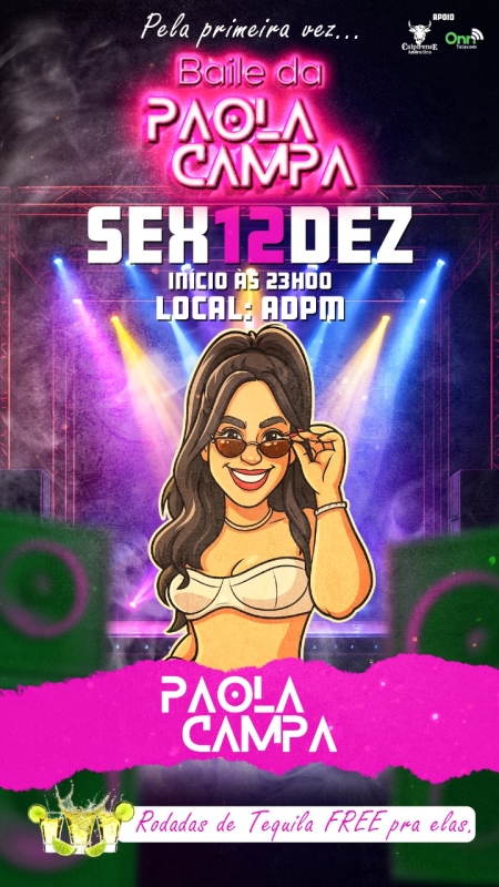 Evento adpm---sexta---1212---23h---paola-campa