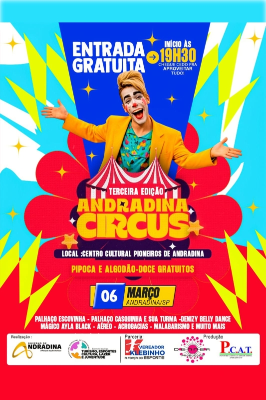 Evento 3-andradina-circus---06-de-marco---19h30---local-centro-cultural-pioneiros-de