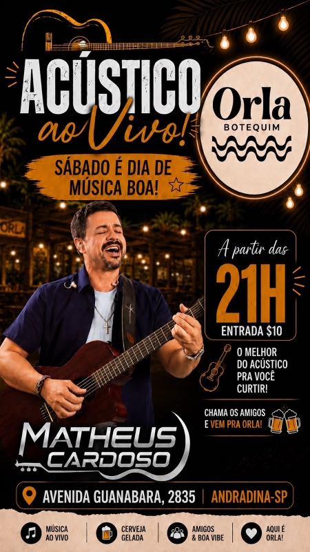 Evento orla-botequim
