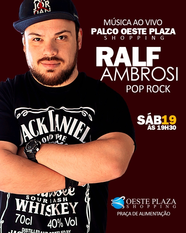 Evento oeste-plaza-shopping---sabado---1904--19h30--ralf-ambrosi-pop-rock