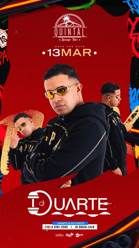 Evento quintal-lounge-bar---sexta---1303---21h30---dj-duarte