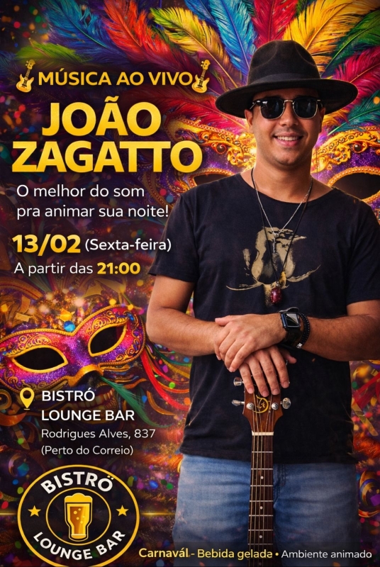 Evento bistro-lounge-bar---1302---sexta---21h----joao-zagatto